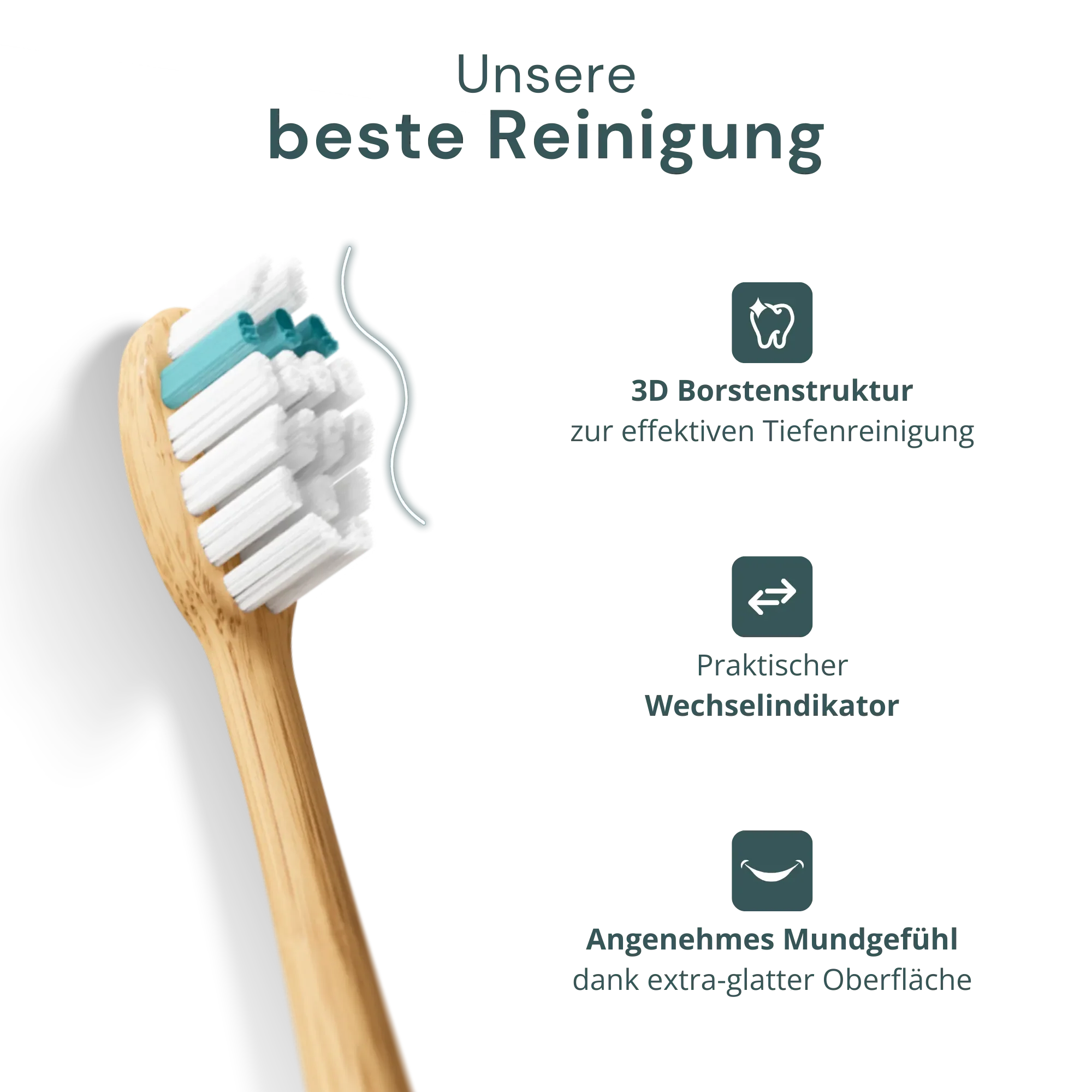 Schallzahnbürste Bürstenköpfe