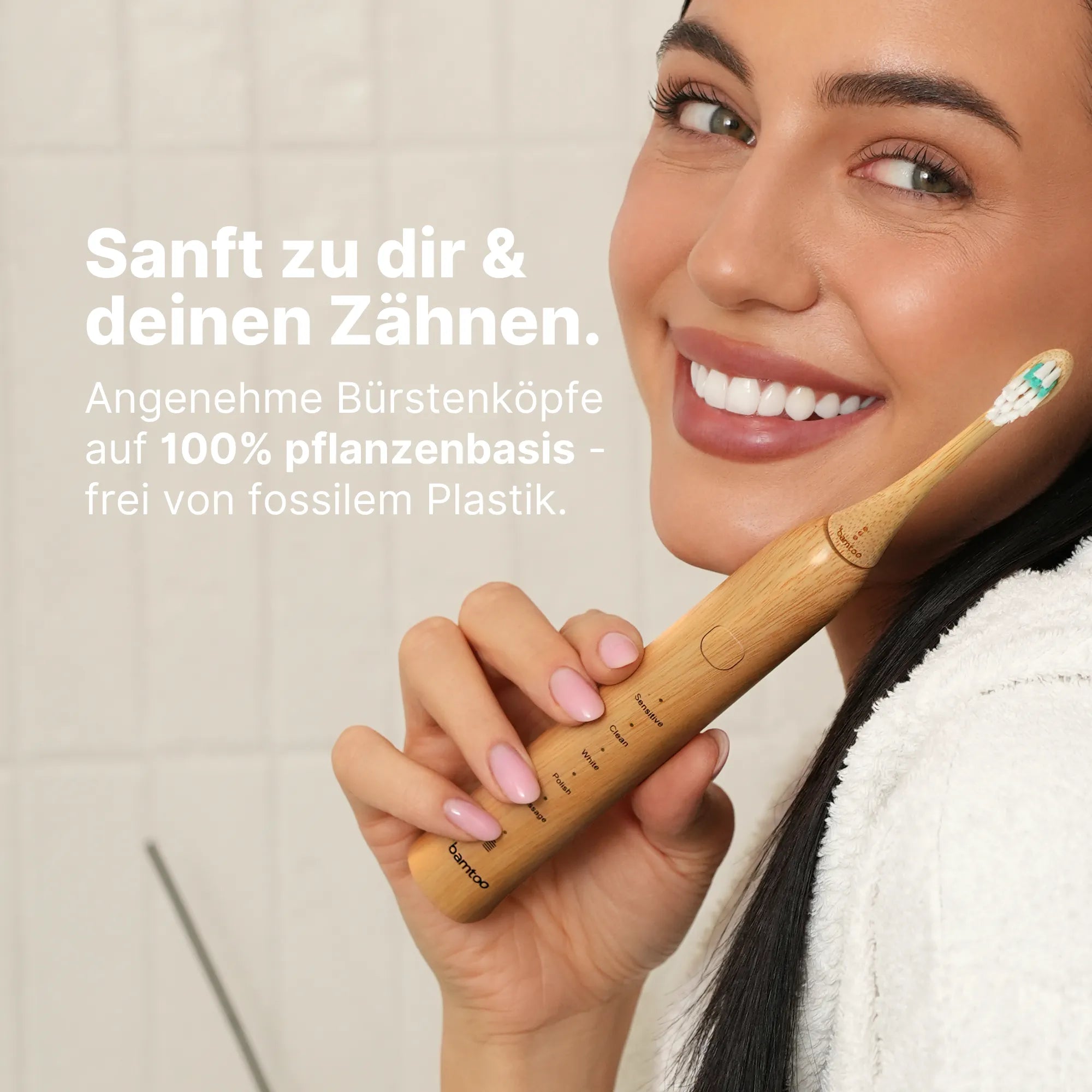 Nachhaltige Schallzahnbürste