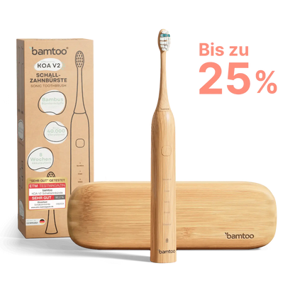 Nachhaltige Schallzahnbürste