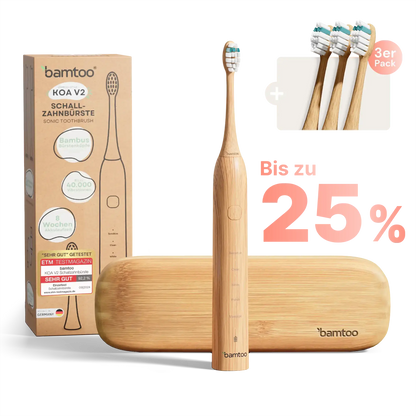 Nachhaltige Schallzahnbürste - Pro 3D Bundle