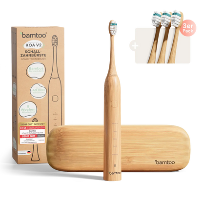 bamtoo Pro 3D Bundle Schallzahnbürste