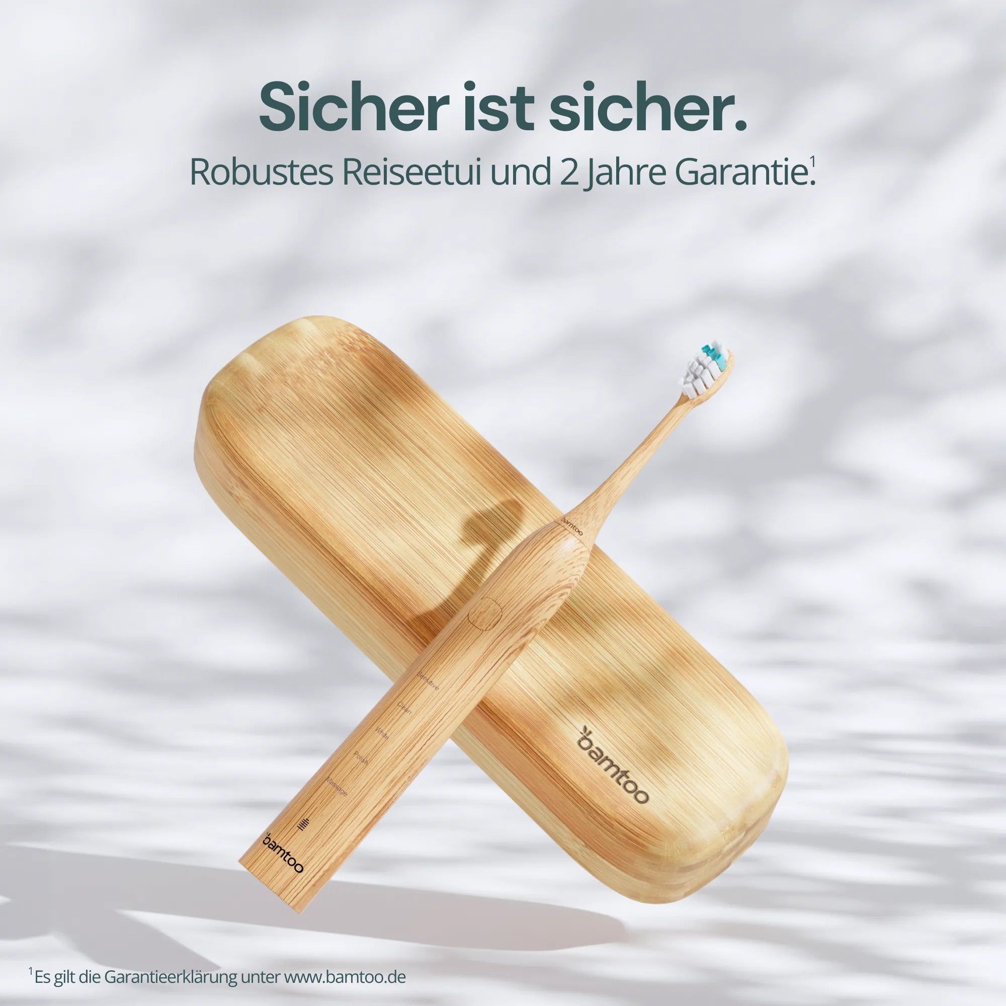 Elektrische Schallzahnbürste mit Etui