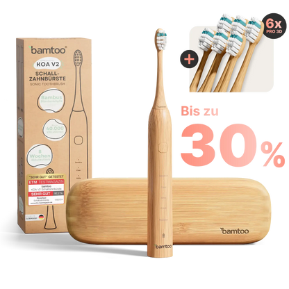 Nachhaltige Schallzahnbürste - Black Week Bundle