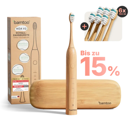 Nachhaltige Schallzahnbürste - XMAS Bundle