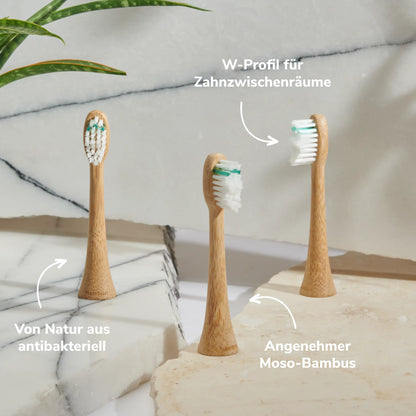 Schallzahnbürste nachhaltige Bürstenköpfe