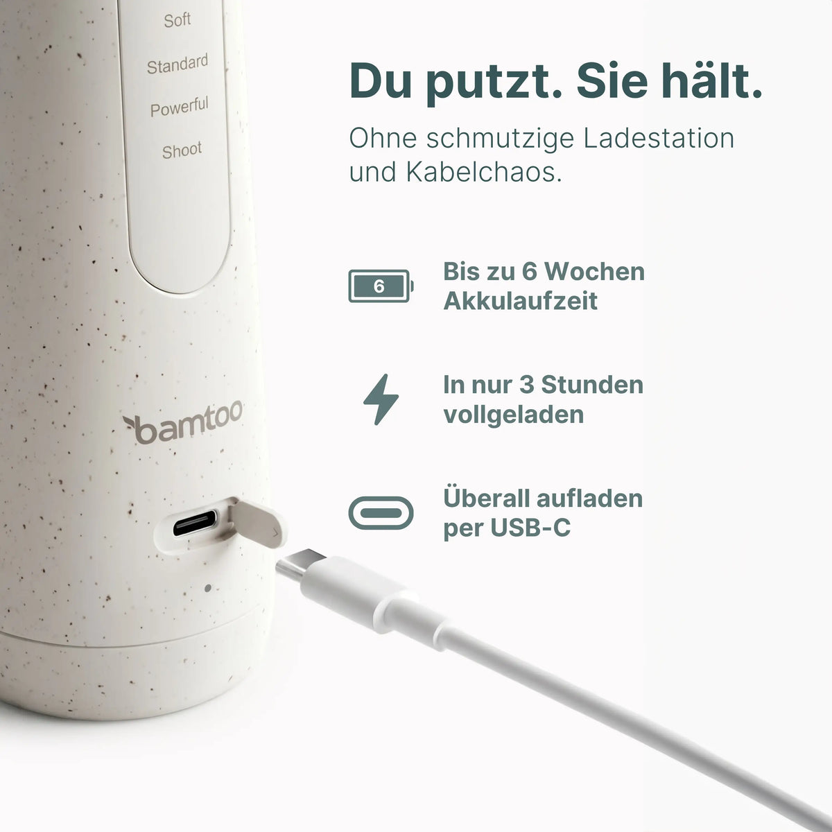 Schallzahnbürste &amp; Munddusche - Basic Bundle