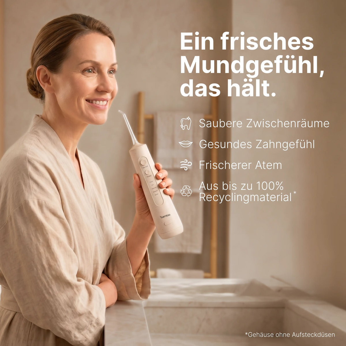 Schallzahnbürste &amp; Munddusche - Basic Bundle
